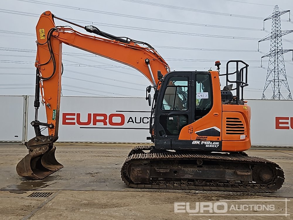 2022 Doosan DX140LCR-7 - حفارات زحافة: صور 2 2022 Doosan DX140LCR-7 - حفارات زحافة: صور 2