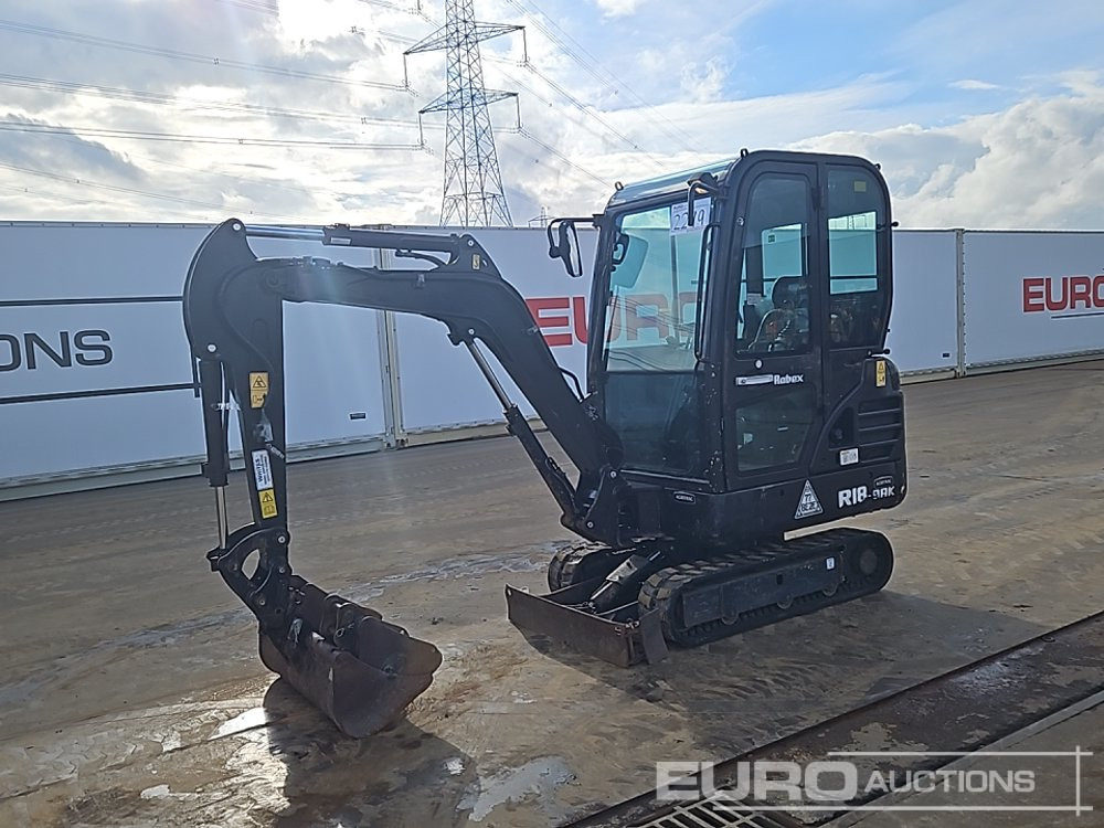 2022 Hyundai R18-9AK - حفارة مصغرة: صور 1 2022 Hyundai R18-9AK - حفارة مصغرة: صور 1