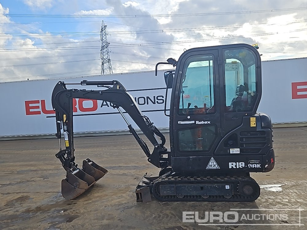 2022 Hyundai R18-9AK - حفارة مصغرة: صور 2 2022 Hyundai R18-9AK - حفارة مصغرة: صور 2