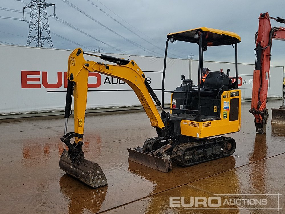 2022 JCB 16C-1 T3 - حفارة مصغرة: صور 1 2022 JCB 16C-1 T3 - حفارة مصغرة: صور 1