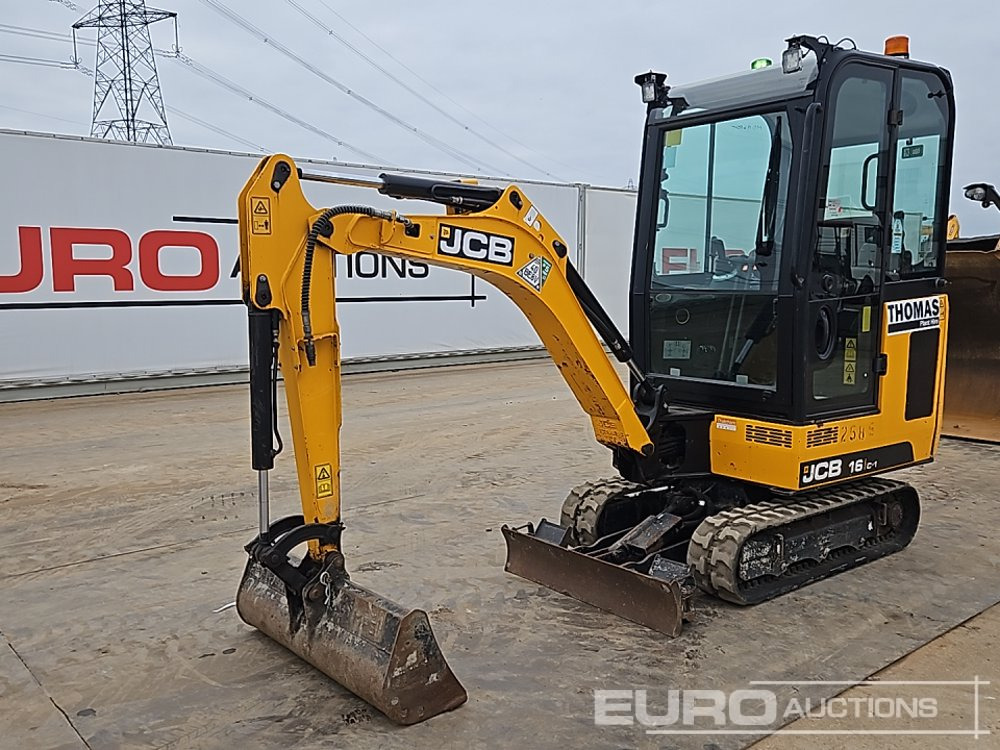 2022 JCB 16C-1 - حفارة مصغرة: صور 1 2022 JCB 16C-1 - حفارة مصغرة: صور 1