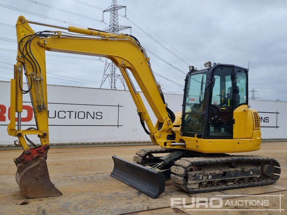 2022 Komatsu PC80MR-5 - حفارة مصغرة: صور 1 2022 Komatsu PC80MR-5 - حفارة مصغرة: صور 1