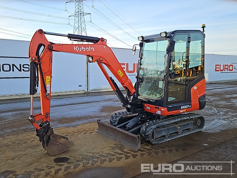 2022 Kubota KX027-4 - حفارة مصغرة: صور 1 2022 Kubota KX027-4 - حفارة مصغرة: صور 1