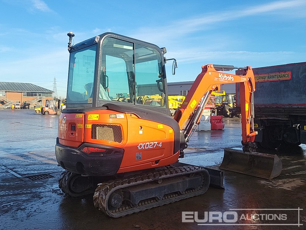2022 Kubota KX027-4 - حفارة مصغرة: صور 5 2022 Kubota KX027-4 - حفارة مصغرة: صور 5