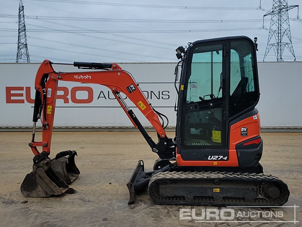 2022 Kubota U27-4HI - حفارة مصغرة: صور 2 2022 Kubota U27-4HI - حفارة مصغرة: صور 2