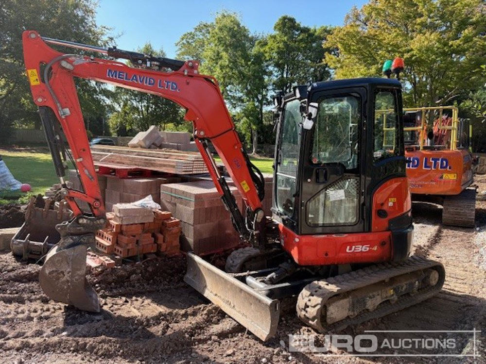 2022 Kubota U36-4 - حفارة مصغرة: صور 1 2022 Kubota U36-4 - حفارة مصغرة: صور 1