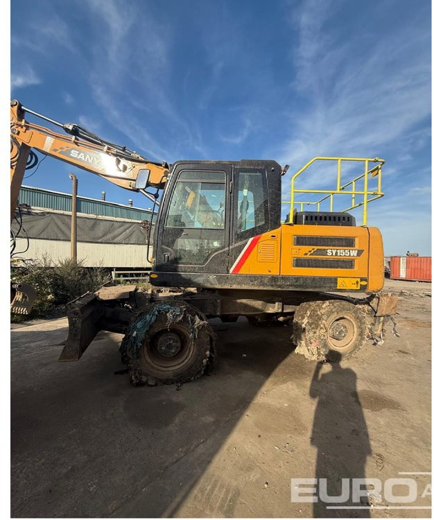 2022 Sany SY155W - حفارة على عجلات: صور 1 2022 Sany SY155W - حفارة على عجلات: صور 1