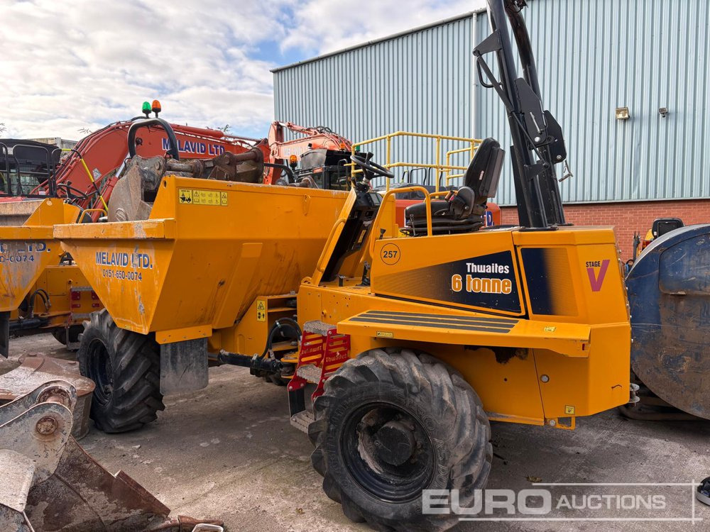 2022 Thwaites 6 Ton Dumper, Forward Facing Camera, Roll Bar - شاحنة قلابة صغيرة: صور 3 2022 Thwaites 6 Ton Dumper, Forward Facing Camera, Roll Bar - شاحنة قلابة صغيرة: صور 3
