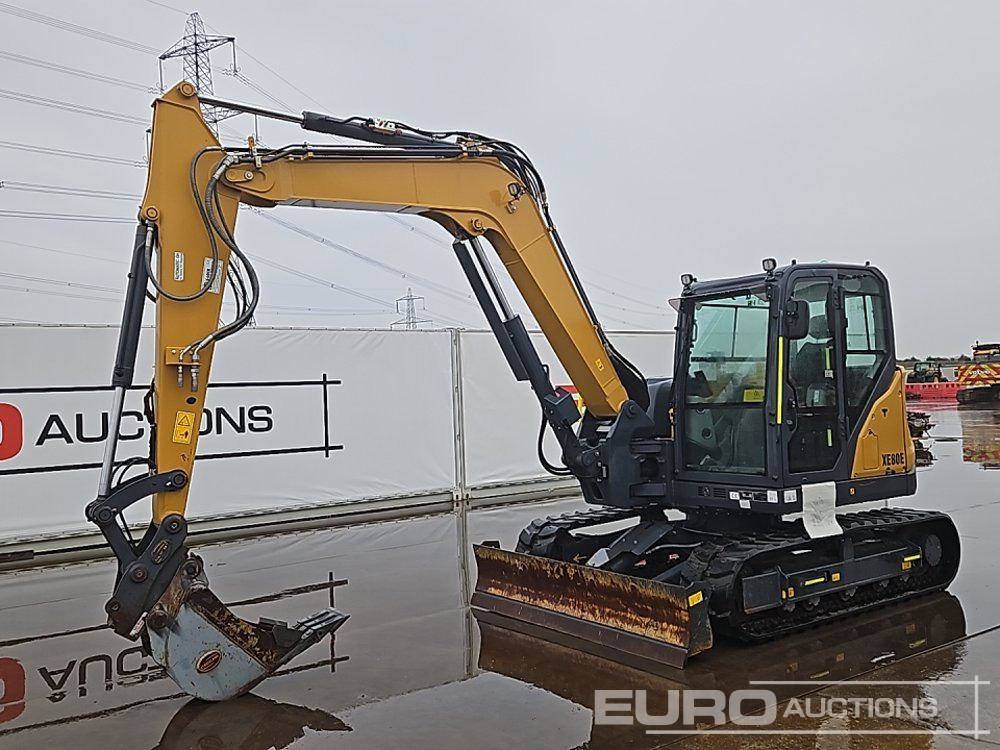 2022 XCMG XE80E - حفارة مصغرة: صور 1 2022 XCMG XE80E - حفارة مصغرة: صور 1