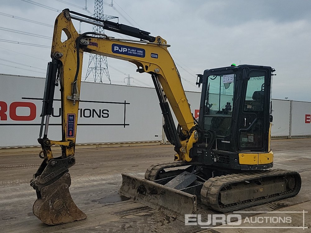 2022 Yanmar ViO50-6B - حفارة مصغرة: صور 1 2022 Yanmar ViO50-6B - حفارة مصغرة: صور 1