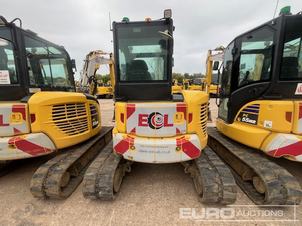 2023 Komatsu PC55MR-5E0 - حفارة مصغرة: صور 4 2023 Komatsu PC55MR-5E0 - حفارة مصغرة: صور 4