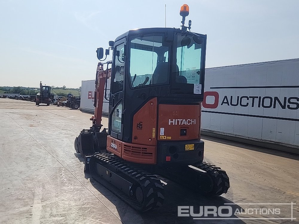 2024 Hitachi ZX26U-6 - حفارة مصغرة: صور 3 2024 Hitachi ZX26U-6 - حفارة مصغرة: صور 3