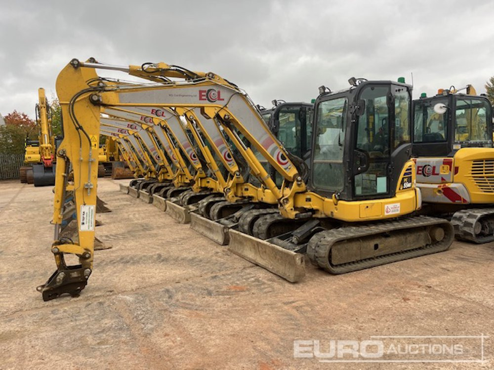 2024 Komatsu PC55MR-5E0 - حفارة مصغرة: صور 1 2024 Komatsu PC55MR-5E0 - حفارة مصغرة: صور 1