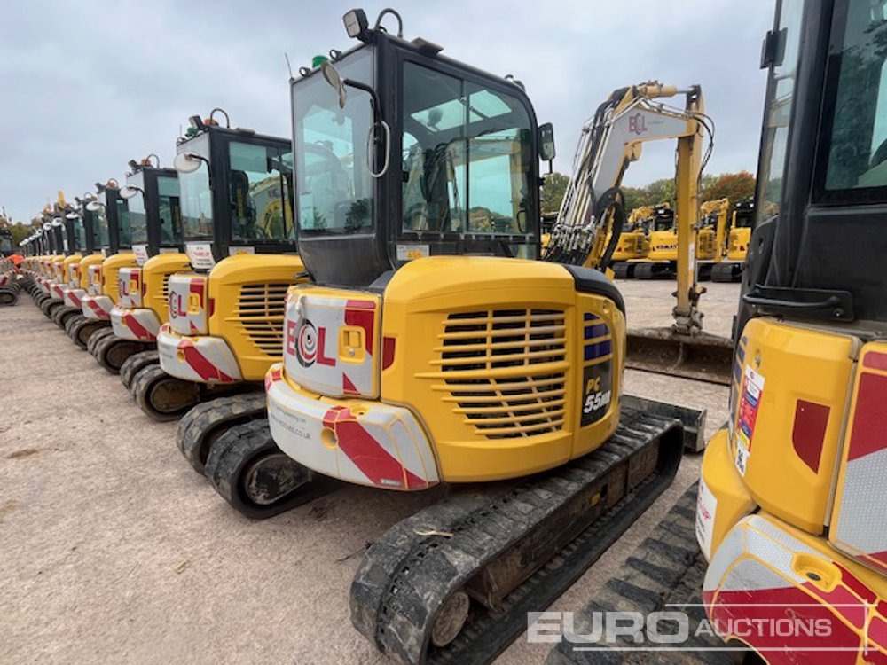 2024 Komatsu PC55MR-5E0 - حفارة مصغرة: صور 5 2024 Komatsu PC55MR-5E0 - حفارة مصغرة: صور 5