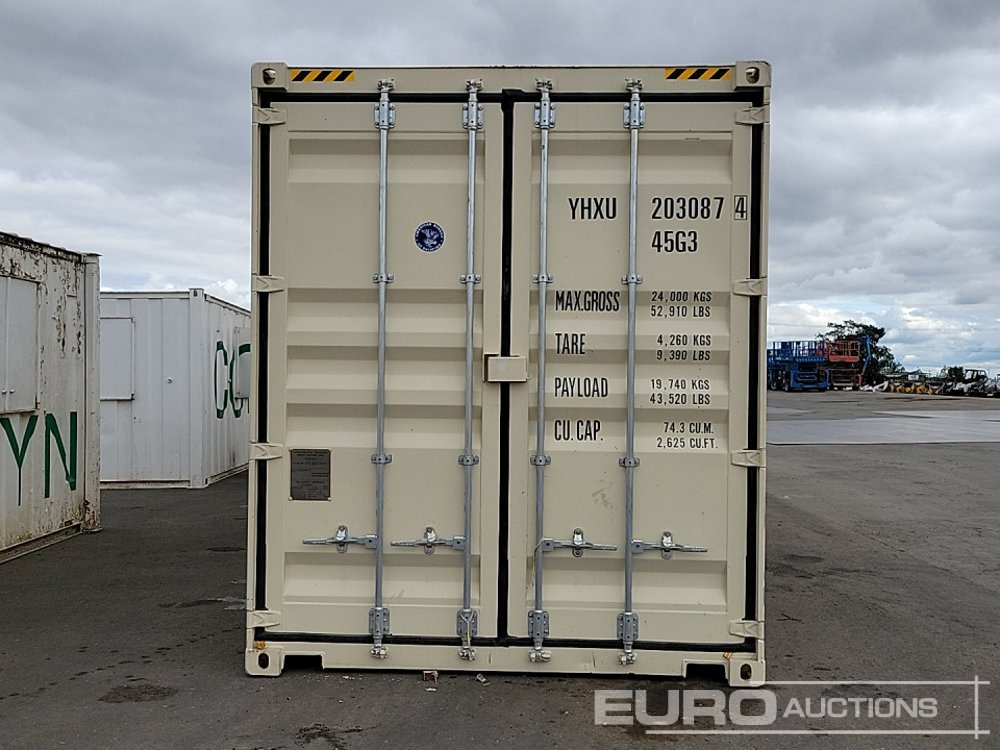حاوية شحن 2025 40' x 8' HQ Container, 4 Side Doors, 1 End Door (Cannot Be Reconsigned): صور 20