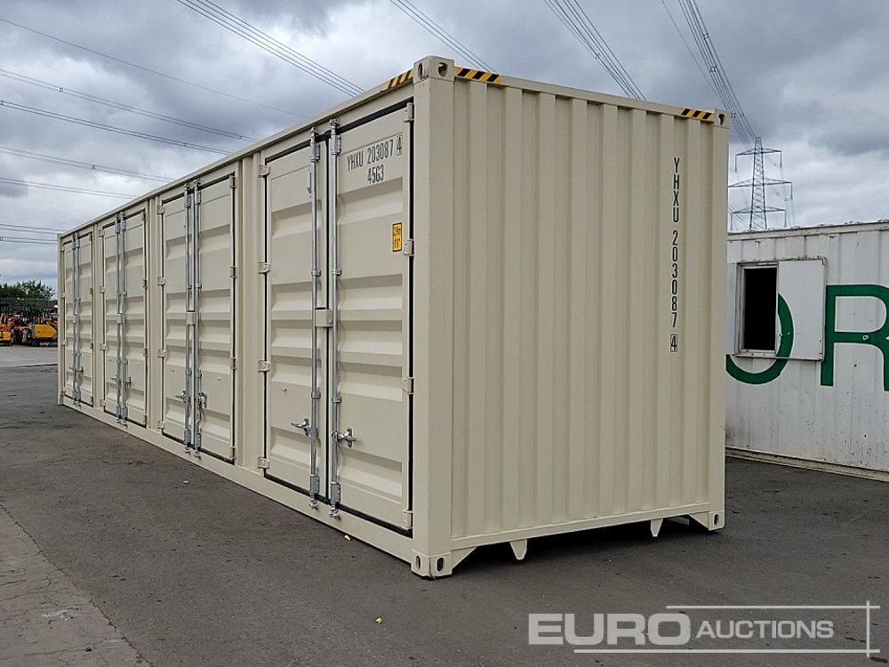 حاوية شحن 2025 40' x 8' HQ Container, 4 Side Doors, 1 End Door (Cannot Be Reconsigned): صور 14