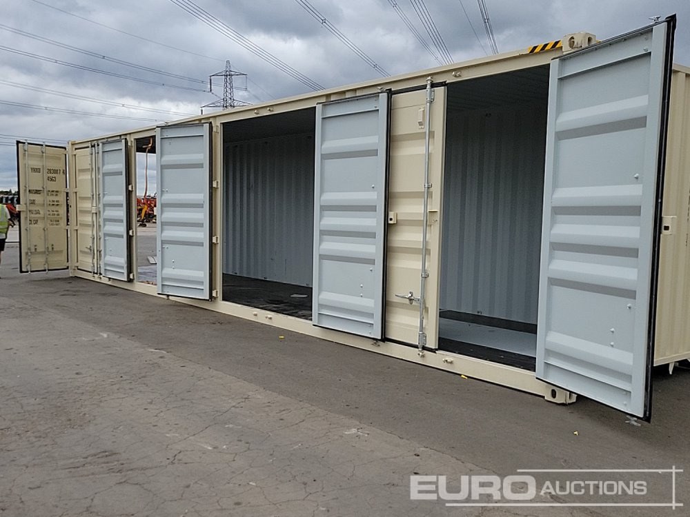 حاوية شحن 2025 40' x 8' HQ Container, 4 Side Doors, 1 End Door (Cannot Be Reconsigned): صور 6