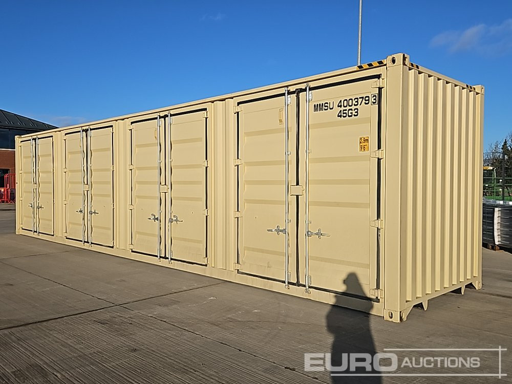 2025 40' x 8' High Cube Container, 4 Side Doors, 1 End Door (Cannot Be Reconsigned) - حاوية شحن: صور 1 2025 40' x 8' High Cube Container, 4 Side Doors, 1 End Door (Cannot Be Reconsigned) - حاوية شحن: صور 1