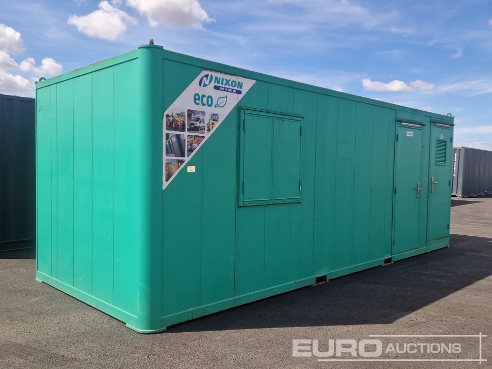 22' x 9' Welfare Unit, Drying Room, W/C, 6kVA Stephill Generator (Cannot Be Reconsigned) - حاوية شحن: صور 1 22' x 9' Welfare Unit, Drying Room, W/C, 6kVA Stephill Generator (Cannot Be Reconsigned) - حاوية شحن: صور 1