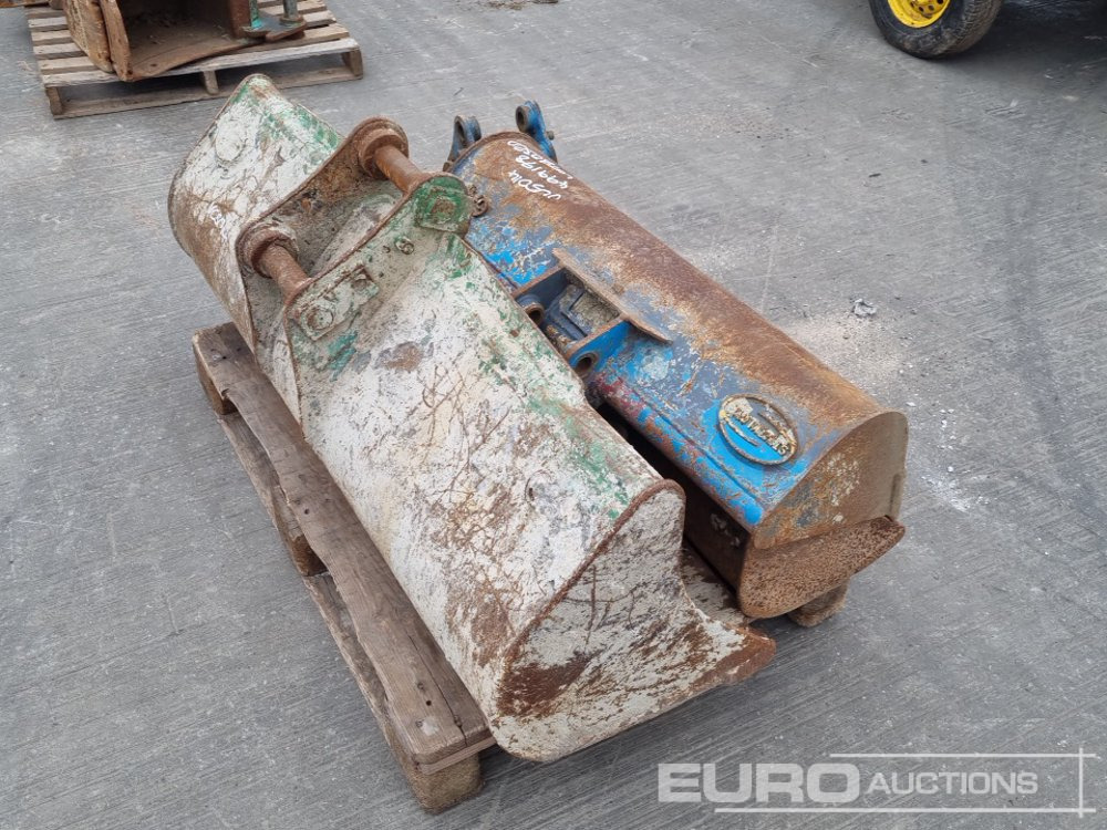 60", 36", 36" Ditching, 10", 8", 8", 8" Digging Bucket 30-45mm to suit Mini-6 Ton Excavator - بكت: صور 3 60", 36", 36" Ditching, 10", 8", 8", 8" Digging Bucket 30-45mm to suit Mini-6 Ton Excavator - بكت: صور 3