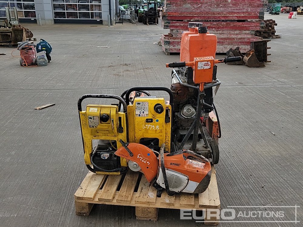 Belle CSXA01 Petrol Road Saw, Honda Engine, Wacker Neuson BS60-2 Petrol Trench Compactor (2 of), Stihl TS 480i Petrol Quick Cut Saw (2 of) - آلة أسفلت: صور 4 Belle CSXA01 Petrol Road Saw, Honda Engine, Wacker Neuson BS60-2 Petrol Trench Compactor (2 of), Stihl TS 480i Petrol Quick Cut Saw (2 of) - آلة أسفلت: صور 4