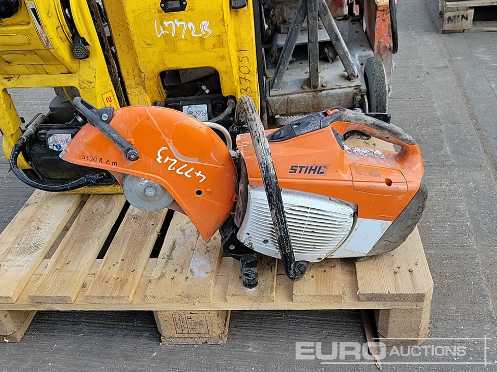 آلة أسفلت Belle CSXA01 Petrol Road Saw, Honda Engine, Wacker Neuson BS60-2 Petrol Trench Compactor (2 of), Stihl TS 480i Petrol Quick Cut Saw (2 of): صور 10