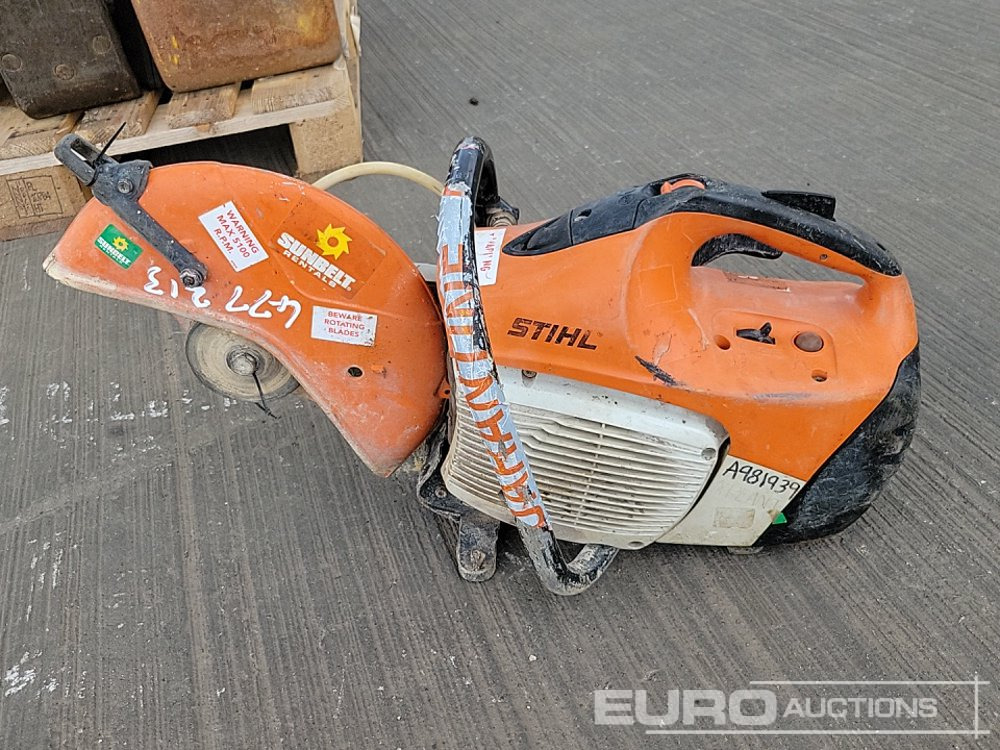 آلة أسفلت Belle CSXA01 Petrol Road Saw, Honda Engine, Wacker Neuson BS60-2 Petrol Trench Compactor (2 of), Stihl TS 480i Petrol Quick Cut Saw (2 of): صور 46
