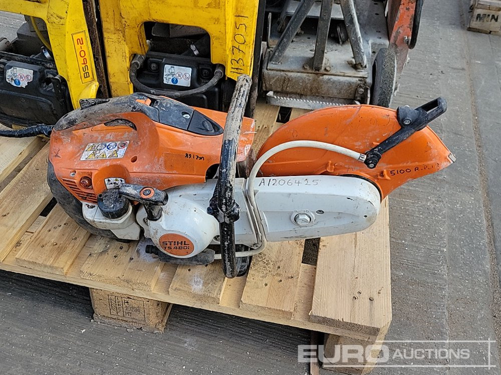 آلة أسفلت Belle CSXA01 Petrol Road Saw, Honda Engine, Wacker Neuson BS60-2 Petrol Trench Compactor (2 of), Stihl TS 480i Petrol Quick Cut Saw (2 of): صور 9