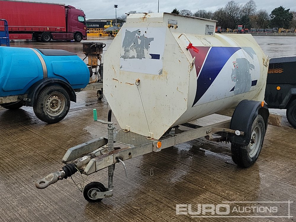Bowser Supply 1000 Litre Single Axle Bunded Fuel Bowser - خزان تخزين: صور 1 Bowser Supply 1000 Litre Single Axle Bunded Fuel Bowser - خزان تخزين: صور 1
