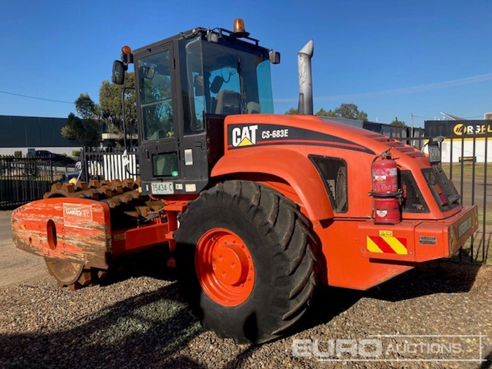 CAT CP663E - مدحلة: صور 2 CAT CP663E - مدحلة: صور 2