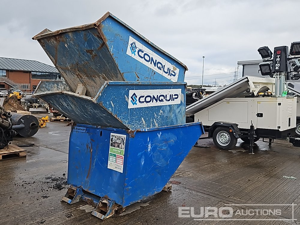 Conquip Tipping Skip to suit Forklift (3 of) - قادوس بقلاب ذاتي: صور 3 Conquip Tipping Skip to suit Forklift (3 of) - قادوس بقلاب ذاتي: صور 3