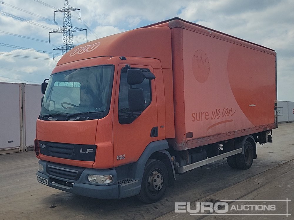 DAF 45.160 - بصندوق مغلق شاحنة: صور 1 DAF 45.160 - بصندوق مغلق شاحنة: صور 1