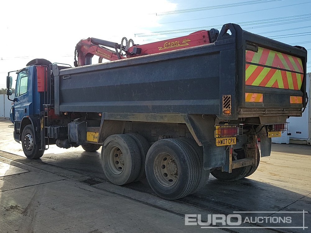 DAF CF75 310 - قلابات, شاحنة كرين: صور 3 DAF CF75 310 - قلابات, شاحنة كرين: صور 3