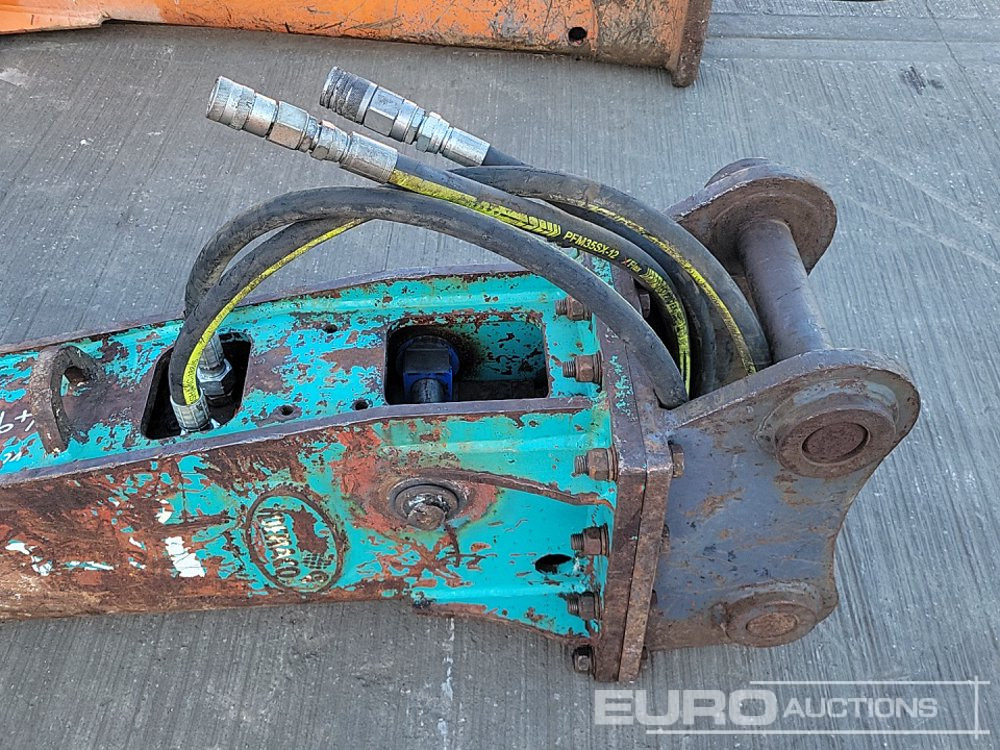 مطرقة هيدروليكية Demaco Hydraulic Breaker 65mm Pin to suit 13 Ton Excavator: صور 17