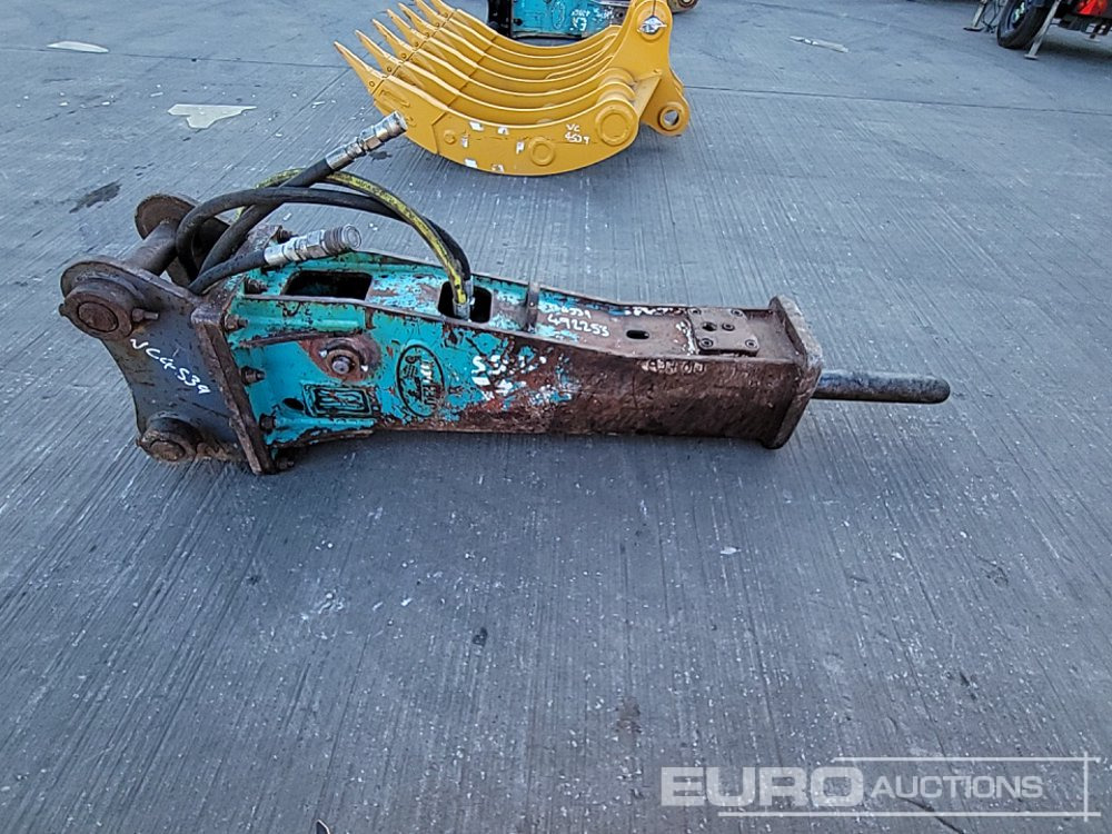 مطرقة هيدروليكية Demaco Hydraulic Breaker 65mm Pin to suit 13 Ton Excavator: صور 6