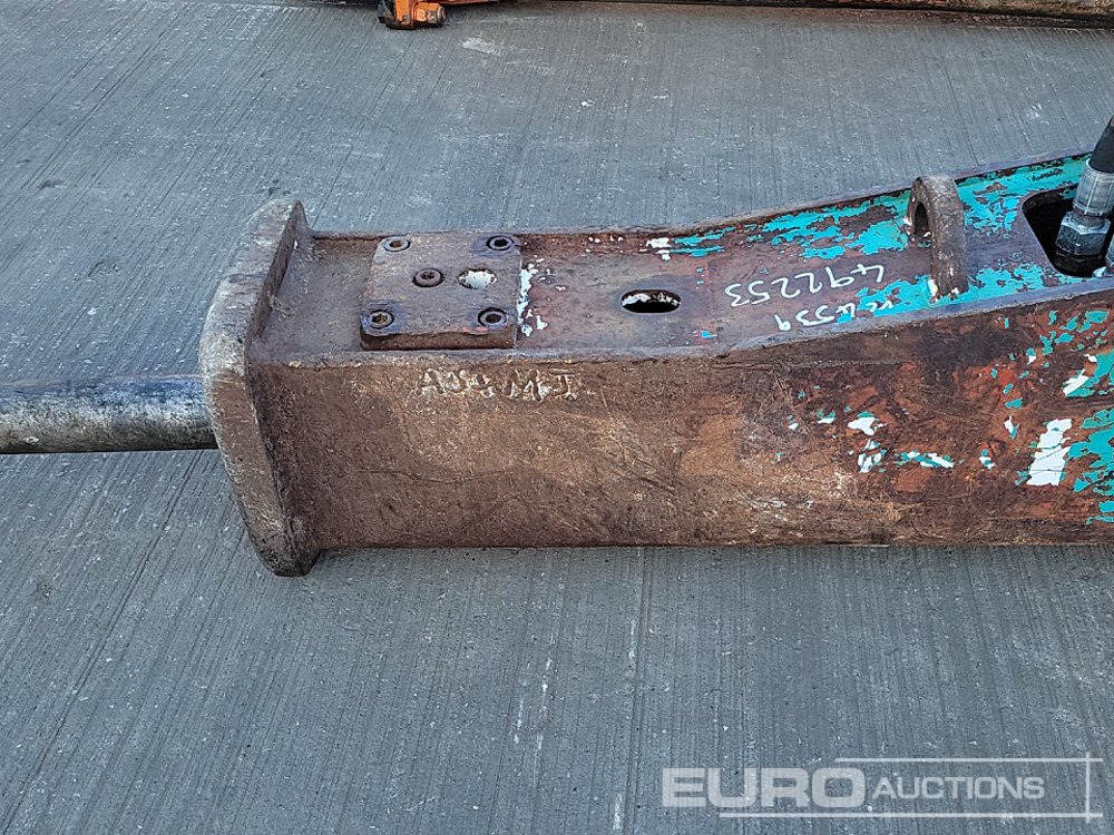 مطرقة هيدروليكية Demaco Hydraulic Breaker 65mm Pin to suit 13 Ton Excavator: صور 12