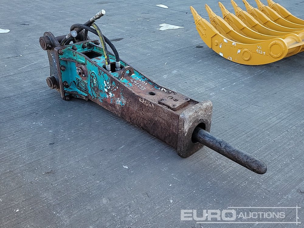 مطرقة هيدروليكية Demaco Hydraulic Breaker 65mm Pin to suit 13 Ton Excavator: صور 7