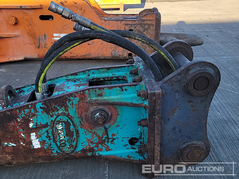مطرقة هيدروليكية Demaco Hydraulic Breaker 65mm Pin to suit 13 Ton Excavator: صور 18