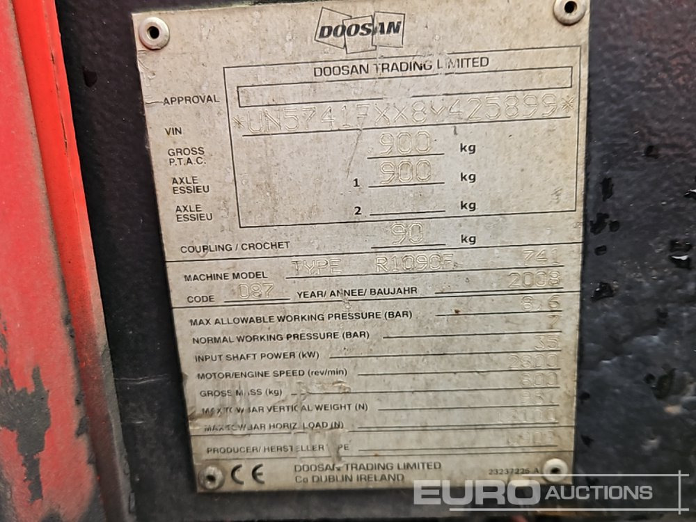 ضاغط الهواء Doosan 741: صور 20