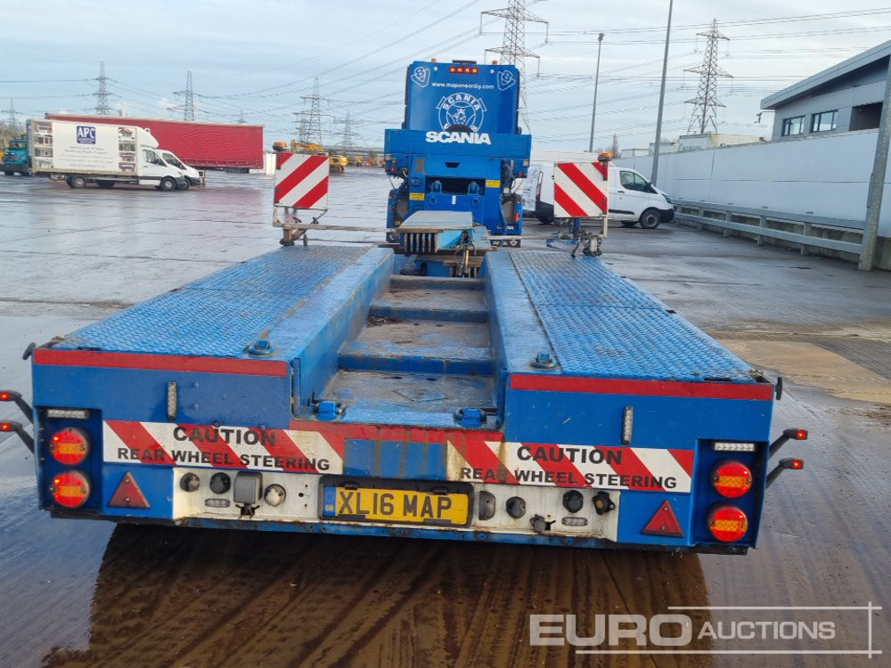 Faymonville Tri-Axle - عربة مسطحة منخفضة نصف مقطورة: صور 4 Faymonville Tri-Axle - عربة مسطحة منخفضة نصف مقطورة: صور 4