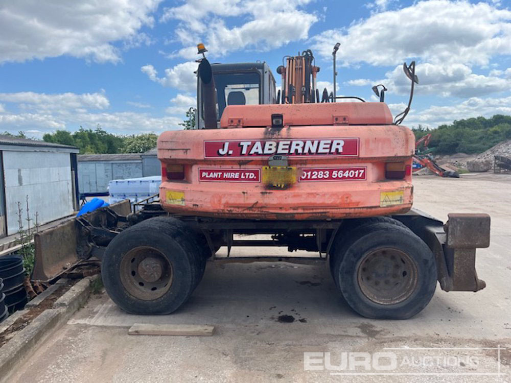 Fiat Hitachi EX135W - حفارة على عجلات: صور 5 Fiat Hitachi EX135W - حفارة على عجلات: صور 5