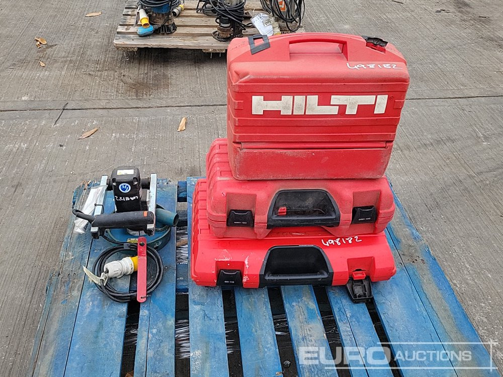 Hilti DD110-D 110Volt Hammer Drill, DGH130 110Volt Angle Grinder, DC-SE20 110Volt Chase Cutter, Refina 110Volt Concrete Planer - معدات البناء: صور 5 Hilti DD110-D 110Volt Hammer Drill, DGH130 110Volt Angle Grinder, DC-SE20 110Volt Chase Cutter, Refina 110Volt Concrete Planer - معدات البناء: صور 5