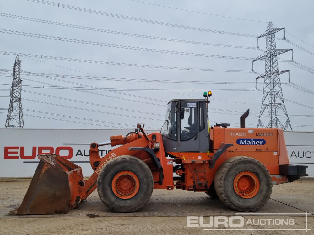 Hitachi LX290E - اللودر بعجل: صور 2 Hitachi LX290E - اللودر بعجل: صور 2