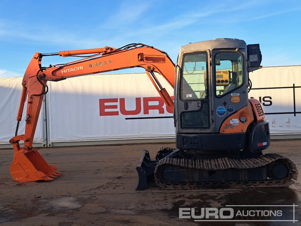 Hitachi ZX55UR - حفارة مصغرة: صور 2 Hitachi ZX55UR - حفارة مصغرة: صور 2