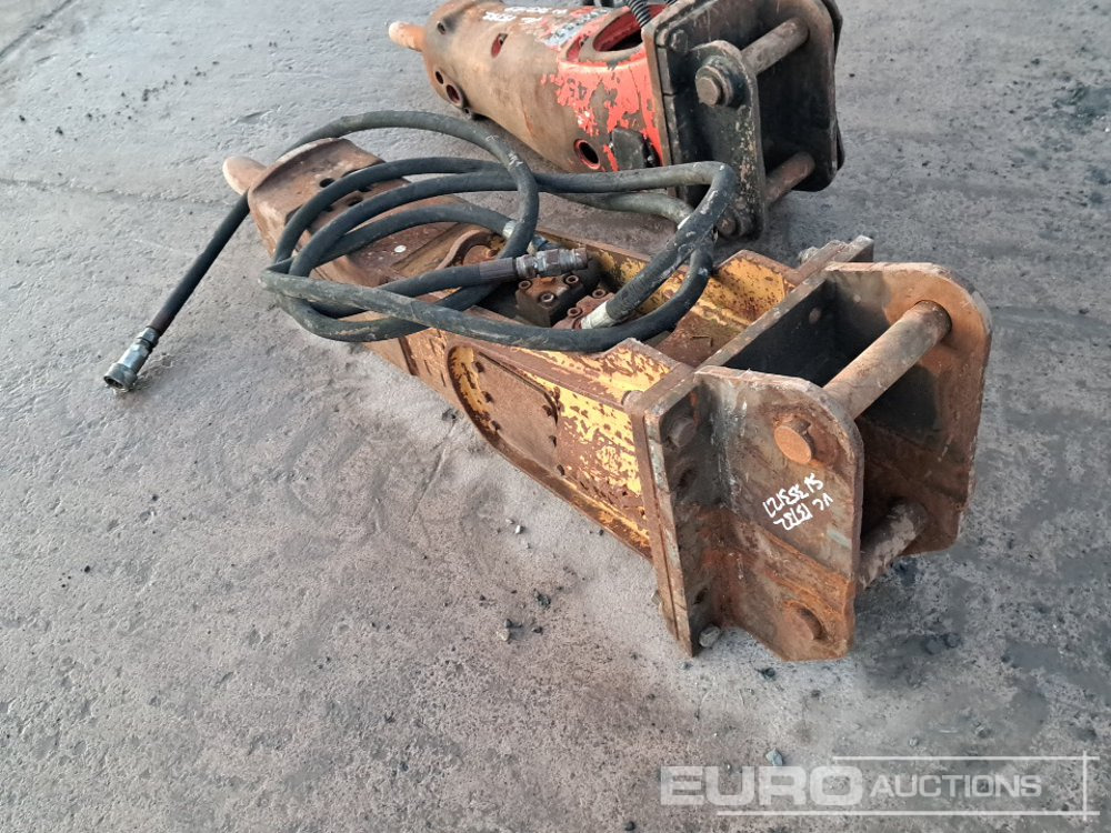 Indeco Hydraulic Breaker 45mm Pin to suit 4-6 Ton Excavator - مطرقة هيدروليكية: صور 2 Indeco Hydraulic Breaker 45mm Pin to suit 4-6 Ton Excavator - مطرقة هيدروليكية: صور 2