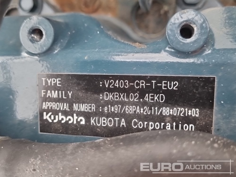 المحرك Kubota 4 Cylinder Engine: صور 24