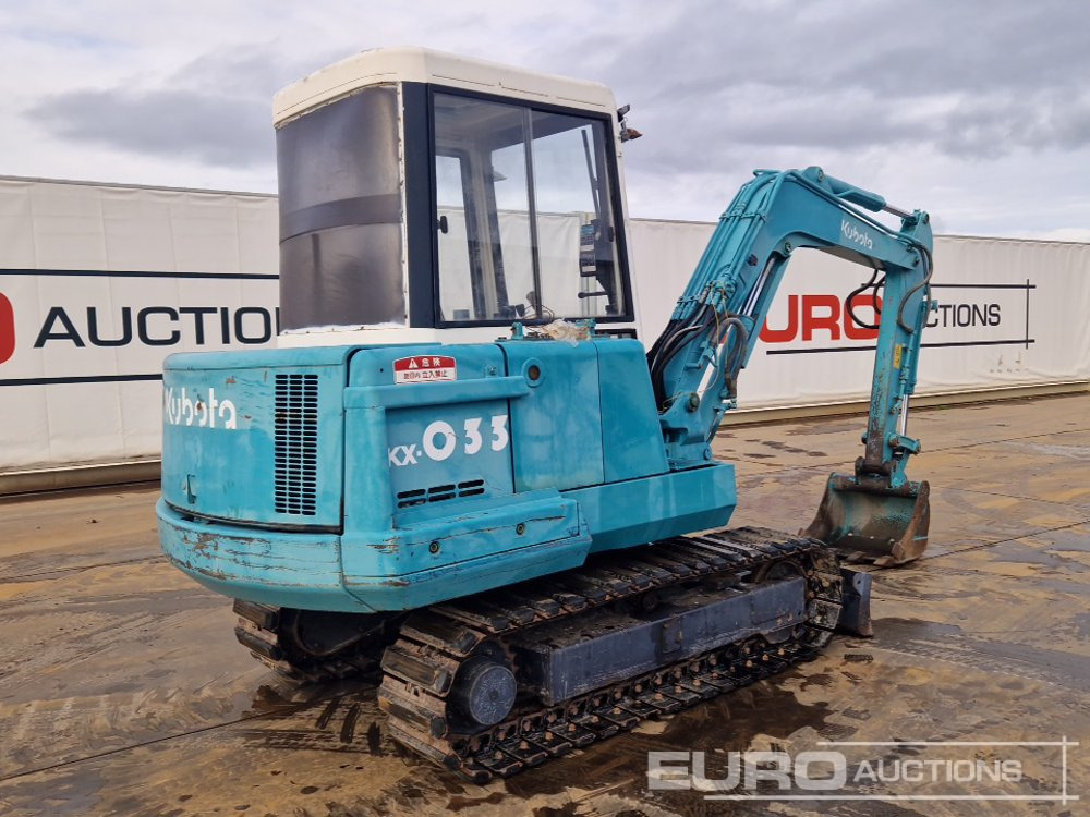 Kubota KX-033 - حفارة مصغرة: صور 5 Kubota KX-033 - حفارة مصغرة: صور 5