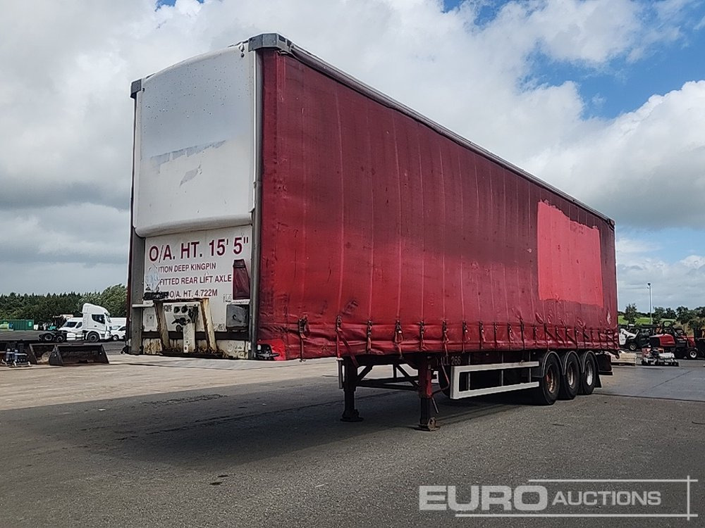 Lawrence David SDC 45' Tri Axle Curtainsider Trailer - الخيمة نصف مقطورة: صور 1 Lawrence David SDC 45' Tri Axle Curtainsider Trailer - الخيمة نصف مقطورة: صور 1