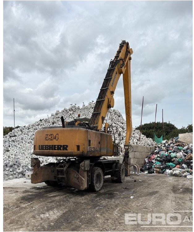Liebherr A934C Litronic - حفارة على عجلات: صور 5 Liebherr A934C Litronic - حفارة على عجلات: صور 5