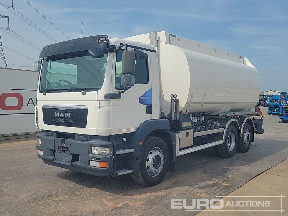 MAN TGM26.340 - شاحنة صهريج: صور 1 MAN TGM26.340 - شاحنة صهريج: صور 1